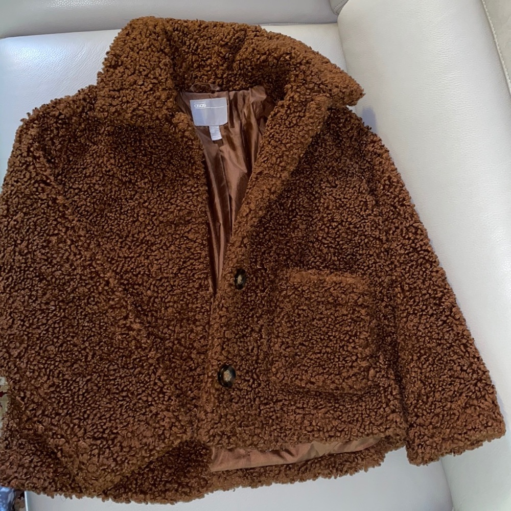 COPY - ASOS Teddy Button Through Coat